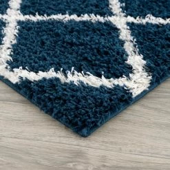 Coupon ✔️ L'Baiet Phoenix Navy Shag Rug ???? -Mohawk Home Shop unnamed file 1024