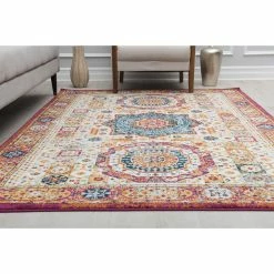 Cheap ✨ Rugs America Harper Winter Melon Abstract Vintage Area Rug 5 Ft. X 7 Ft. ???? -Mohawk Home Shop unnamed file 1038