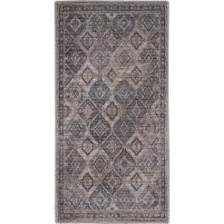 Deals ???? Nourison Nicole Curtis Washable Series 1 5 Ft. 3 In. X 7 Ft. 3 In. Bordered Rug ????