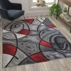 Outlet ❤️ Flash Furniture Jubilee Collection Modern Abstract Pattern Area Rug - Olefin Rug With Jute Backing - Living Room, Bedroom, & Family Room ???? -Mohawk Home Shop unnamed file 110