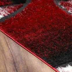 Promo ???? L'Baiet Maybelle Red Shag Area Rug ✔️ -Mohawk Home Shop unnamed file 1131