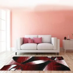 Promo ???? L'Baiet Maybelle Red Shag Area Rug ✔️ -Mohawk Home Shop unnamed file 1133