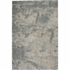 New ???? Nourison Rustic Textures RUS15 Abstract Area Rug ????