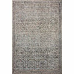 Discount ???? Loloi II Adrian Collection Denim/Multi Area Rug ????