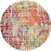 Coupon ???? Nourison Celestial CES13 Abstract Round Rug ????