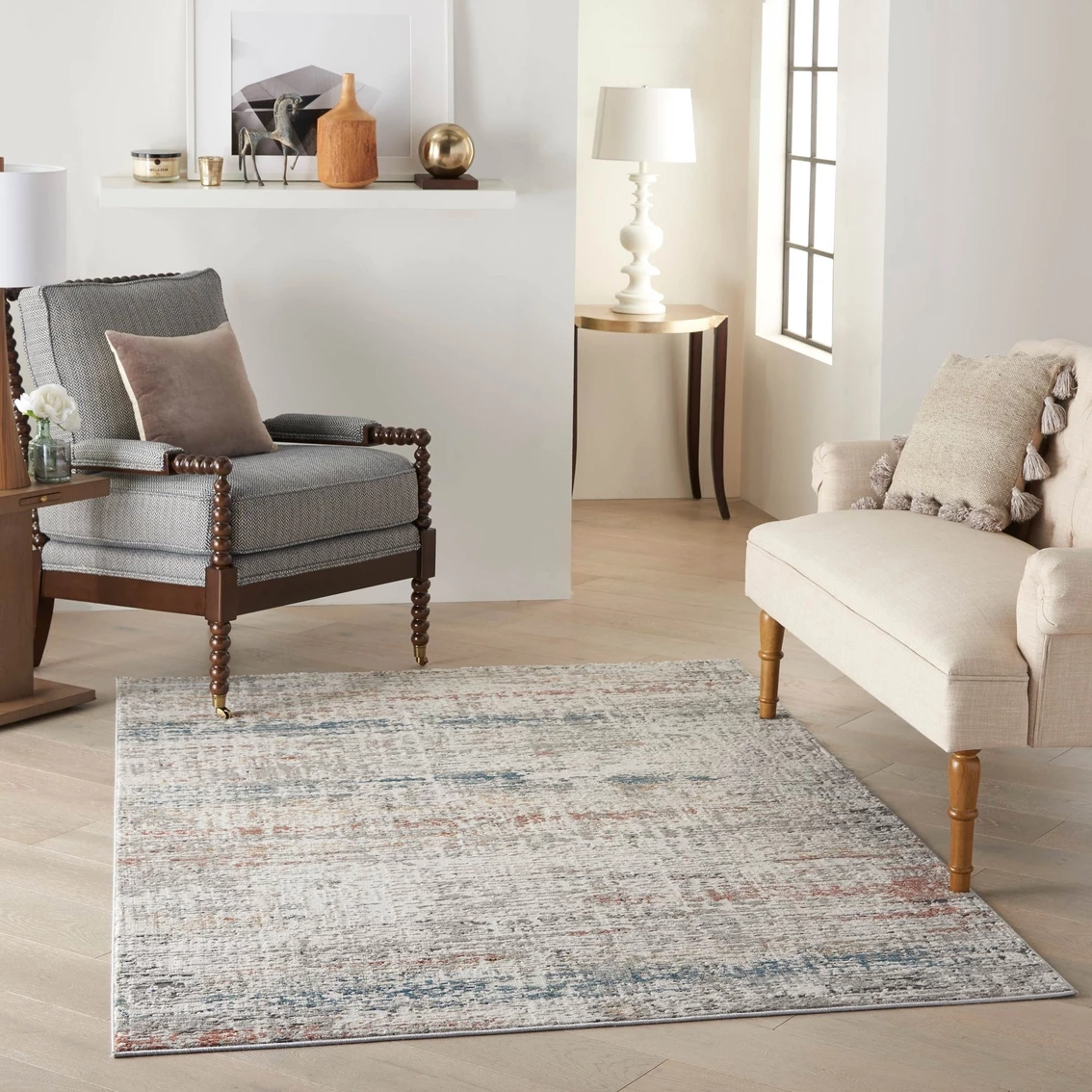 Coupon ???? Nourison Rustic Textures Abstract Area Rug ???? 4 Coupon ???? Nourison Rustic Textures Abstract Area Rug ???? - Image 2