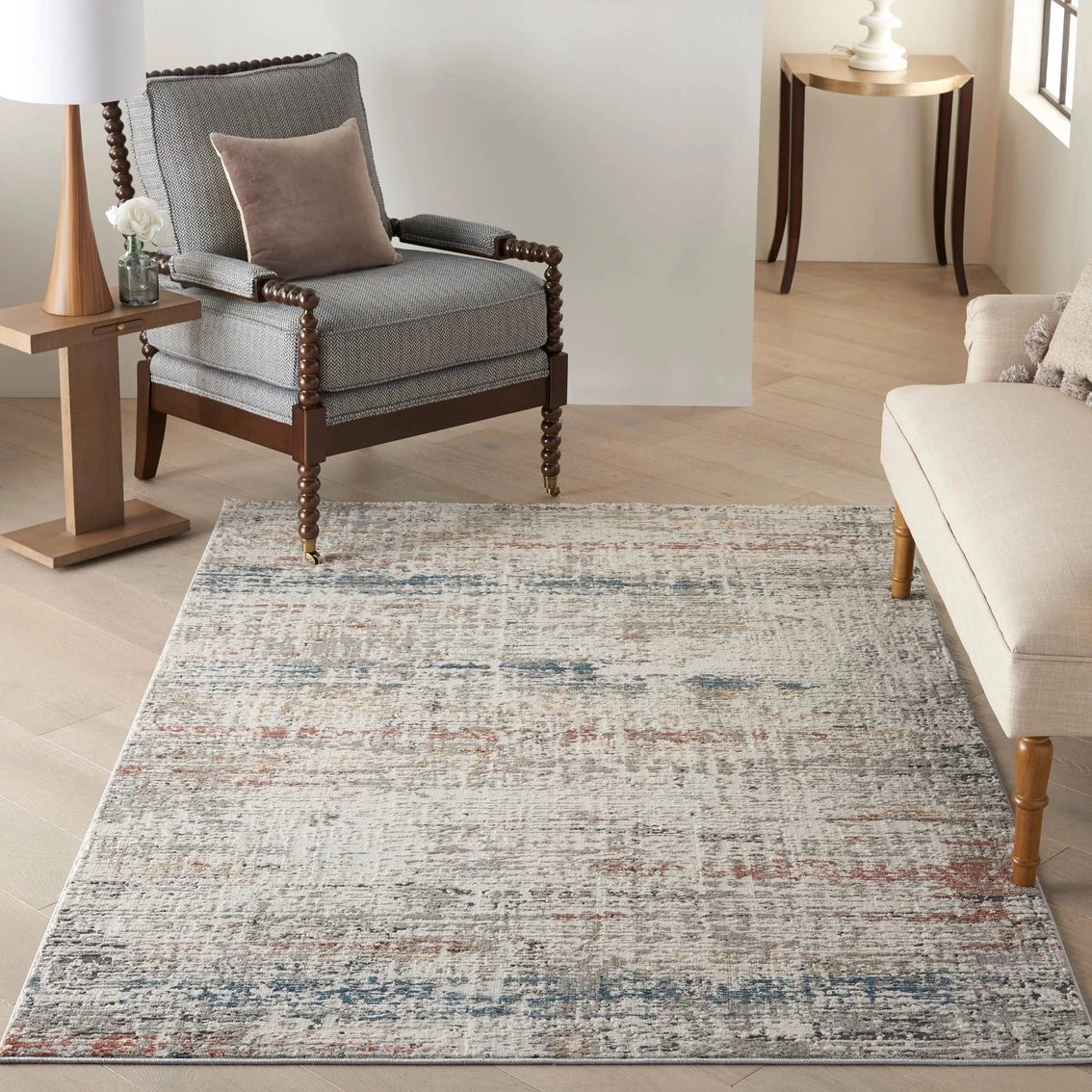 Coupon ???? Nourison Rustic Textures Abstract Area Rug ???? 5 Coupon ???? Nourison Rustic Textures Abstract Area Rug ???? - Image 3