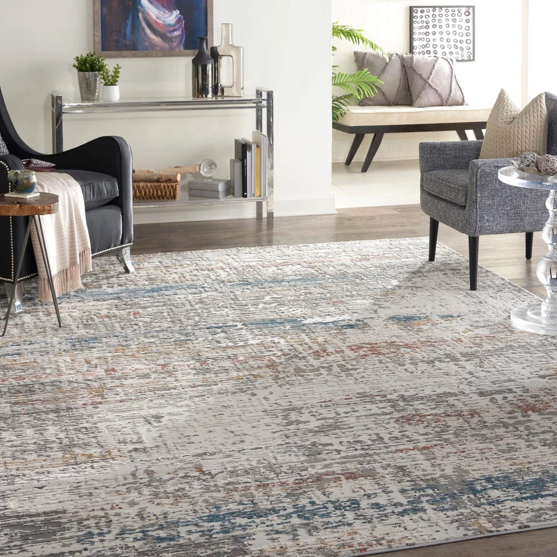 Coupon ???? Nourison Rustic Textures Abstract Area Rug ???? 6 Coupon ???? Nourison Rustic Textures Abstract Area Rug ???? - Image 4