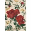 Promo ❤️ Martha Stewart Collection Rose Chintz Area Rug ????