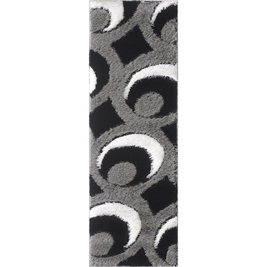 Best Sale ???? L'Baiet Ruby Grey Shag Runner Rug ???? 3 Best Sale ???? L'Baiet Ruby Grey Shag Runner Rug ????