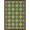 New ???? Oriental Weavers Caspian Area Rug Blue Green ⌛