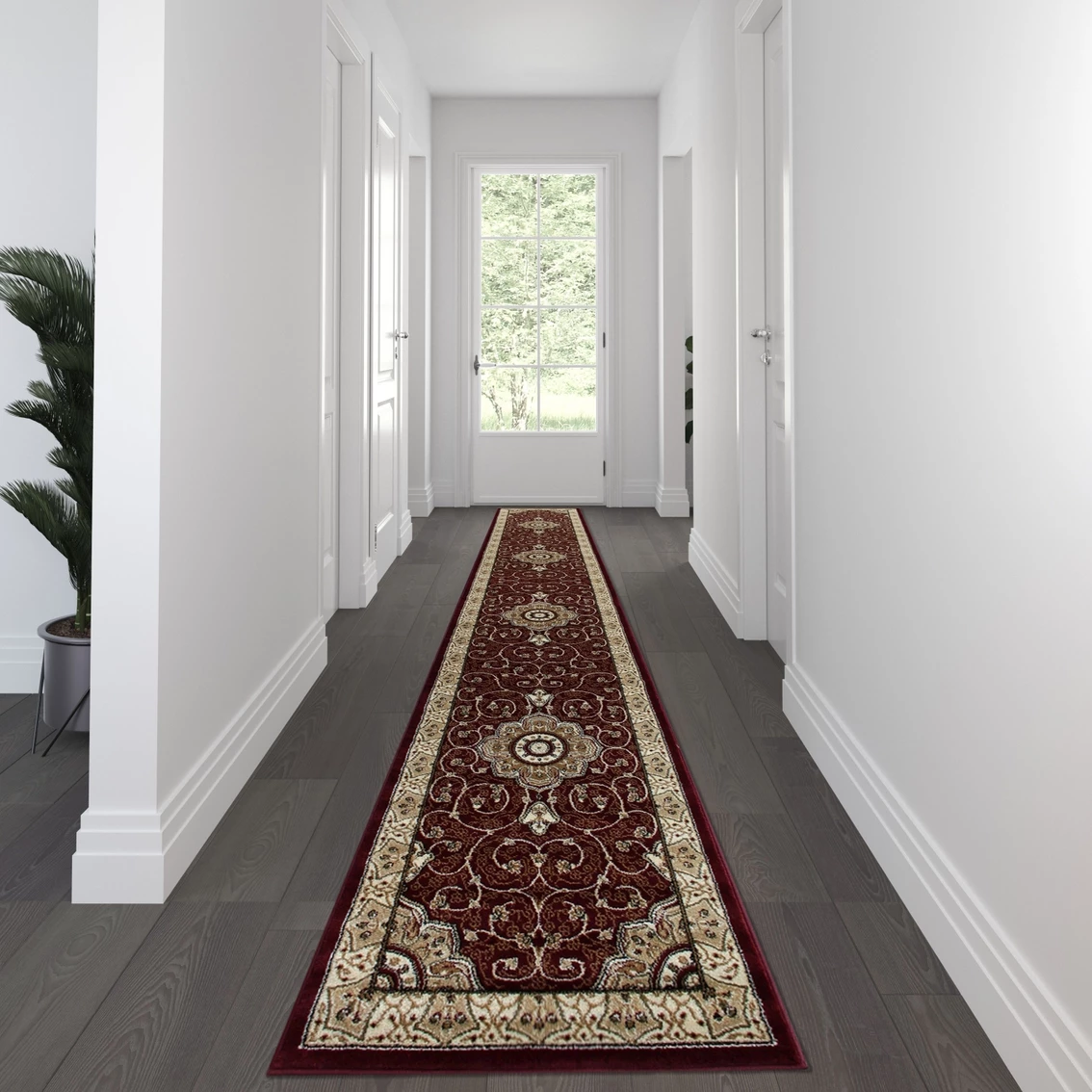 Cheap ✔️ Flash Furniture Portman Collection Persian Style Area Rug - Olefin Rug With Jute Backing - Hallway, Entryway, Bedroom, Living Room ???? 3 Cheap ✔️ Flash Furniture Portman Collection Persian Style Area Rug - Olefin Rug With Jute Backing - Hallway, Entryway, Bedroom, Living Room ????