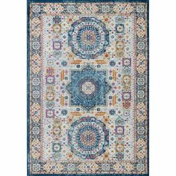 Best Pirce ???? Rugs America Harper Hidden Sapphire Abstract Vintage Area Rug ????