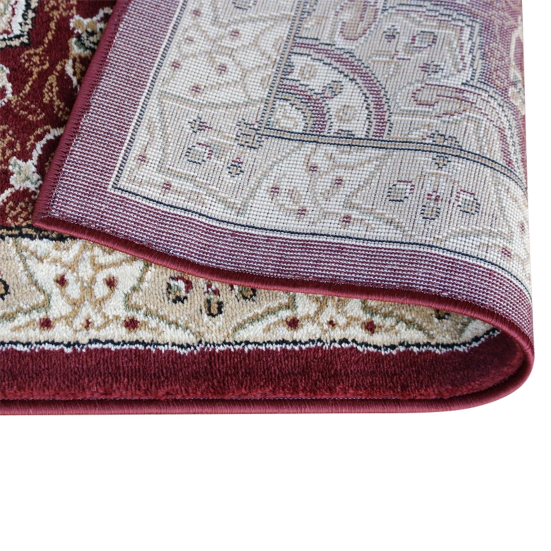 Cheap ✔️ Flash Furniture Portman Collection Persian Style Area Rug - Olefin Rug With Jute Backing - Hallway, Entryway, Bedroom, Living Room ???? 7 Cheap ✔️ Flash Furniture Portman Collection Persian Style Area Rug - Olefin Rug With Jute Backing - Hallway, Entryway, Bedroom, Living Room ???? - Image 5