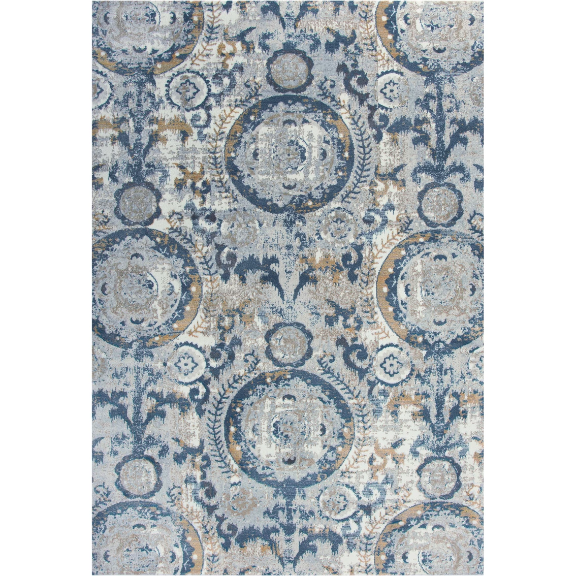 Flash Sale ???? Rizzy Home Bristol Rust Circles Rug ???? 3 Flash Sale ???? Rizzy Home Bristol Rust Circles Rug ????