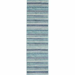 Wholesale ???? Nourison Passion PSN26 Navy Blue 2 Ft. 2 In. X 7 Ft. 6 In. Tribal Rug ⌛