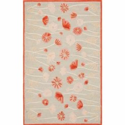 Cheapest ???? Martha Stewart Poppy Glossary Area Rug ????