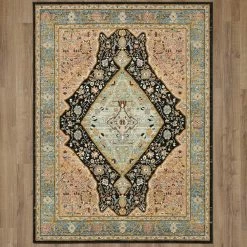 Cheapest ???? Karastan Bidjar Robin's Egg Rug ???? -Mohawk Home Shop unnamed file 1436