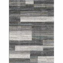 Hot Sale ???? L'Baiet Brianna Grey Striped Area Rug ✨