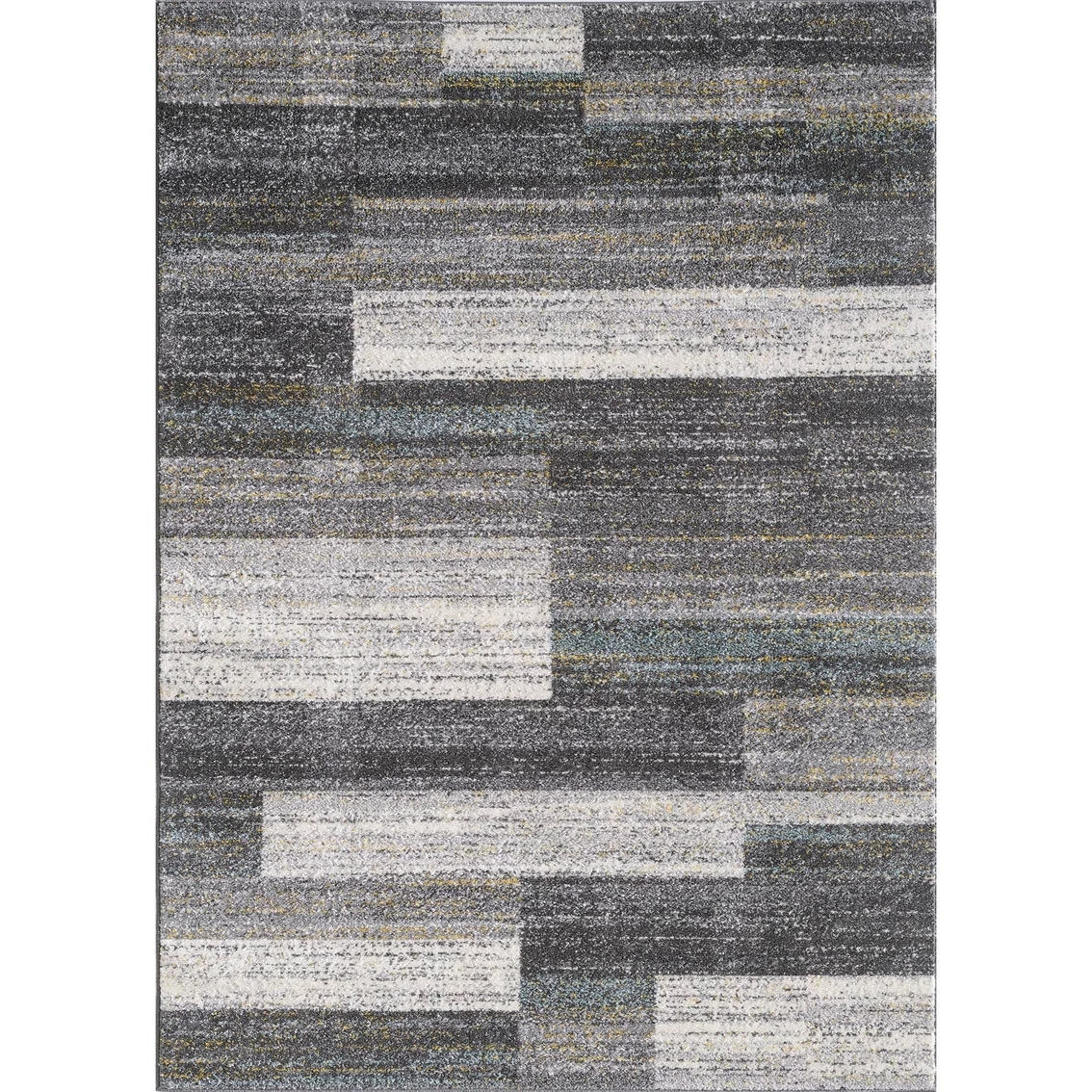 Hot Sale ???? L'Baiet Brianna Grey Striped Area Rug ✨ 3 Hot Sale ???? L'Baiet Brianna Grey Striped Area Rug ✨