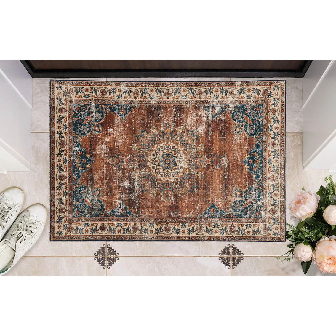 Best Pirce ❤️ Linon Washable Rug Foster ???? 4 Best Pirce ❤️ Linon Washable Rug Foster ???? - Image 2