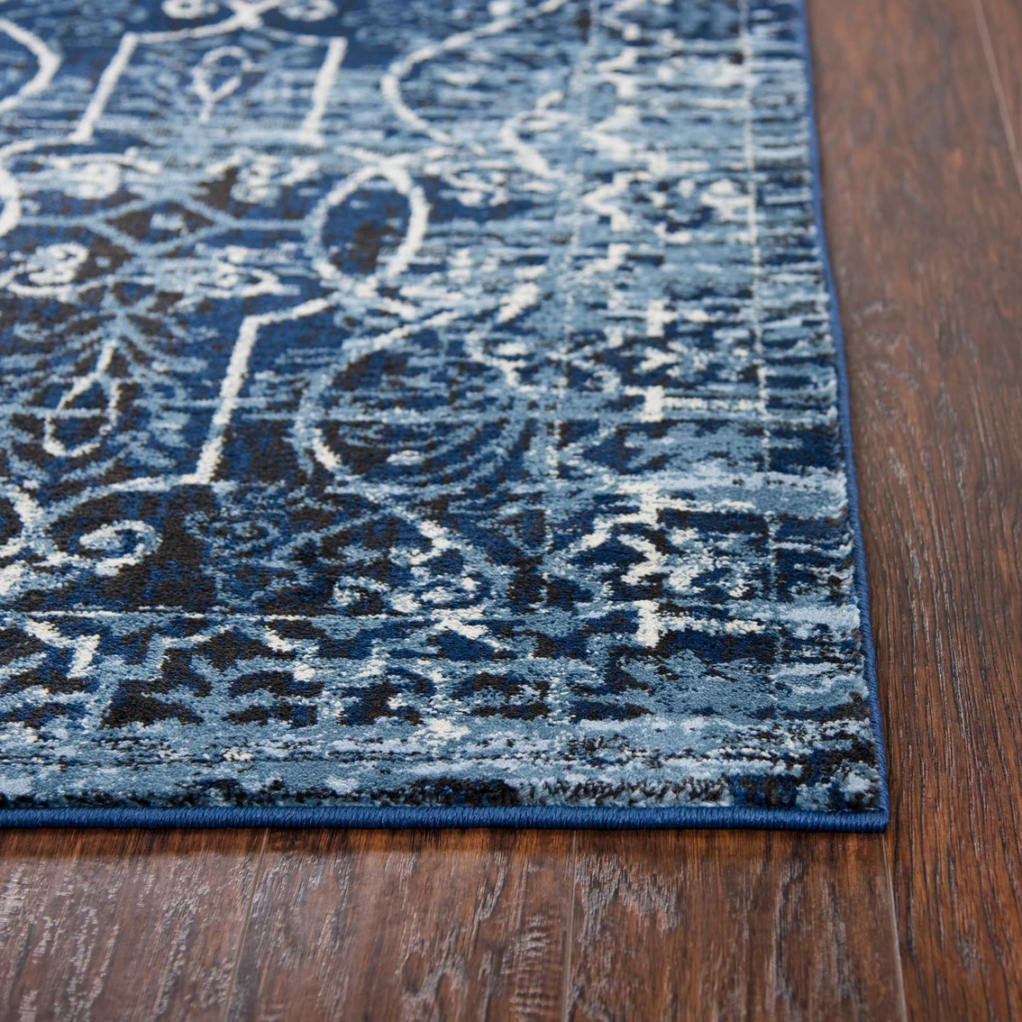 Best Pirce ???? Rizzy Home Panache Dark Blue Geometric Rug ???? 4 Best Pirce ???? Rizzy Home Panache Dark Blue Geometric Rug ???? - Image 2