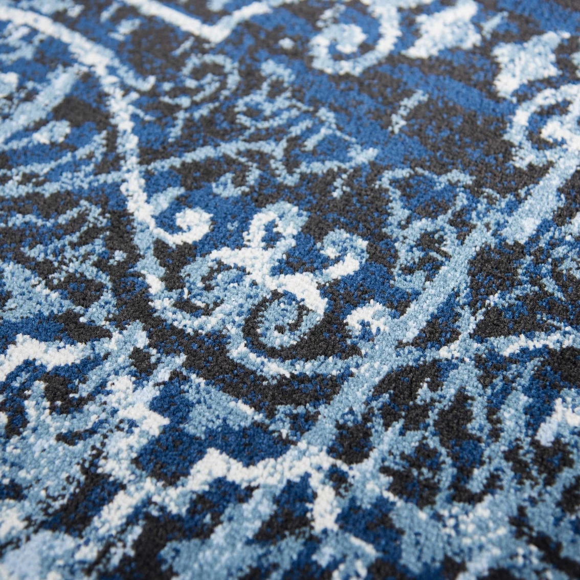 Best Pirce ???? Rizzy Home Panache Dark Blue Geometric Rug ???? 8 Best Pirce ???? Rizzy Home Panache Dark Blue Geometric Rug ???? - Image 6