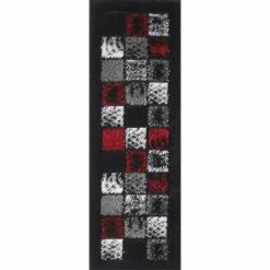 Buy ???? L'Baiet Rita Black Shag Runner Rug ????