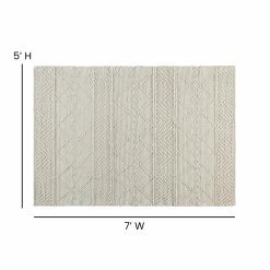 Hot Sale ???? Flash Furniture Geometric Design Handwoven Area Rug - Wool/Polyester/Cotton Blend ???? 11 Hot Sale ???? Flash Furniture Geometric Design Handwoven Area Rug - Wool/Polyester/Cotton Blend ???? -Mohawk Home Shop unnamed file 153