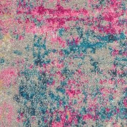 Cheapest ✨ Nourison Passion PSN36 Ivory/Multi 2 Ft. 2 In. X 7 Ft. 6 In. Abstract Rug ???? -Mohawk Home Shop unnamed file 1644