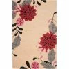 Outlet ???? Martha Stewart Collection Picture Block Floral Area Rug ???? -Mohawk Home Shop unnamed file 1686