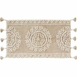 New ✨ Saturday Knight LTD Saturday Knight Medallia 41 X 24.5 In. Rug With Fringe ???? -Mohawk Home Shop unnamed file 1697