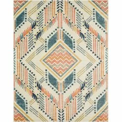 Best reviews of ✔️ Mohawk Home Diamond Echo Area Rug ????