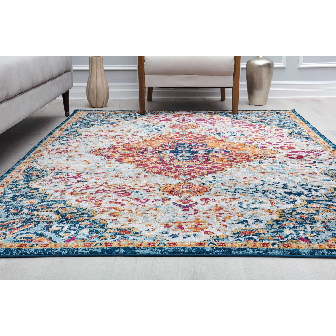 Coupon ???? Rugs America Harper Vivid Beauty Abstract Vintage Area Rug 2 Ft. 6 In. X 8 Ft. ???? 6 Coupon ???? Rugs America Harper Vivid Beauty Abstract Vintage Area Rug 2 Ft. 6 In. X 8 Ft. ???? - Image 4