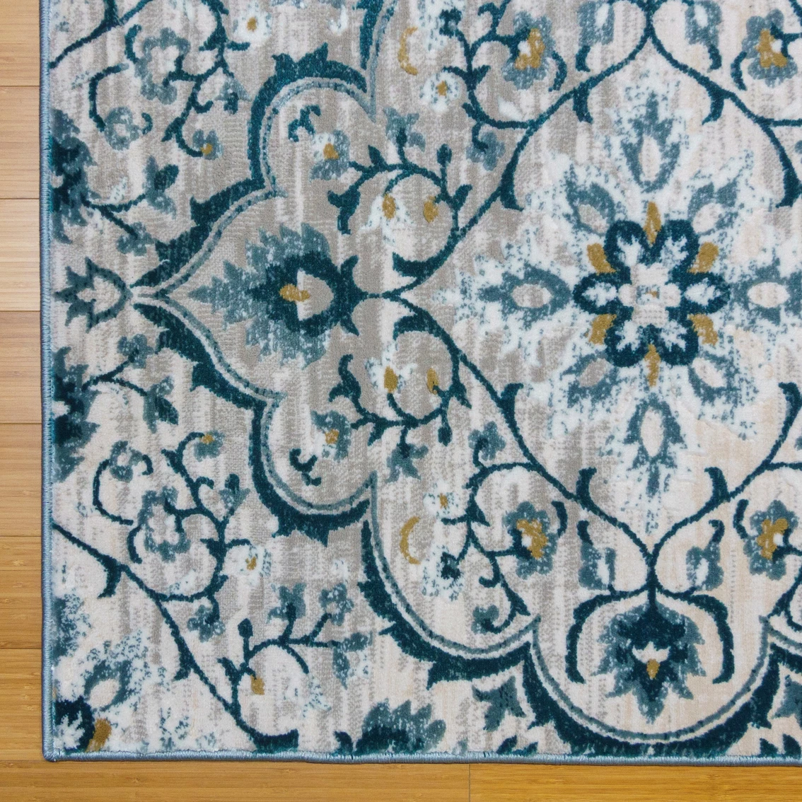 Best Pirce ???? Gertmenian Avenue 33 Quattro Tunny Blue Area Rug ???? 4 Best Pirce ???? Gertmenian Avenue 33 Quattro Tunny Blue Area Rug ???? - Image 2