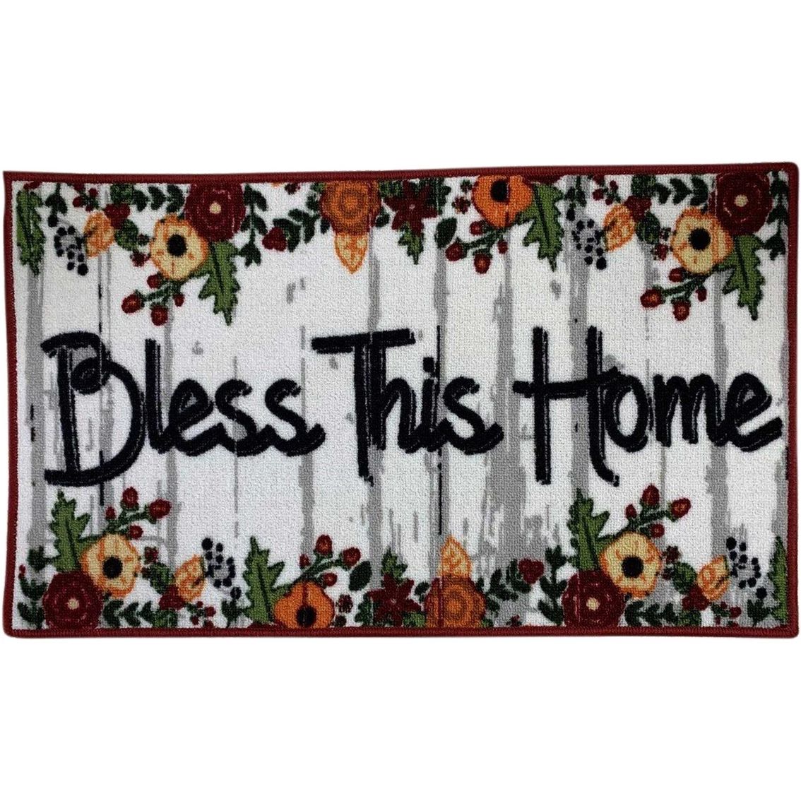 Deals ???? Chesapeake Merchandising Nylon Printed Rug With Latex Backing, Bless This House ✨ 3 Deals ???? Chesapeake Merchandising Nylon Printed Rug With Latex Backing, Bless This House ✨