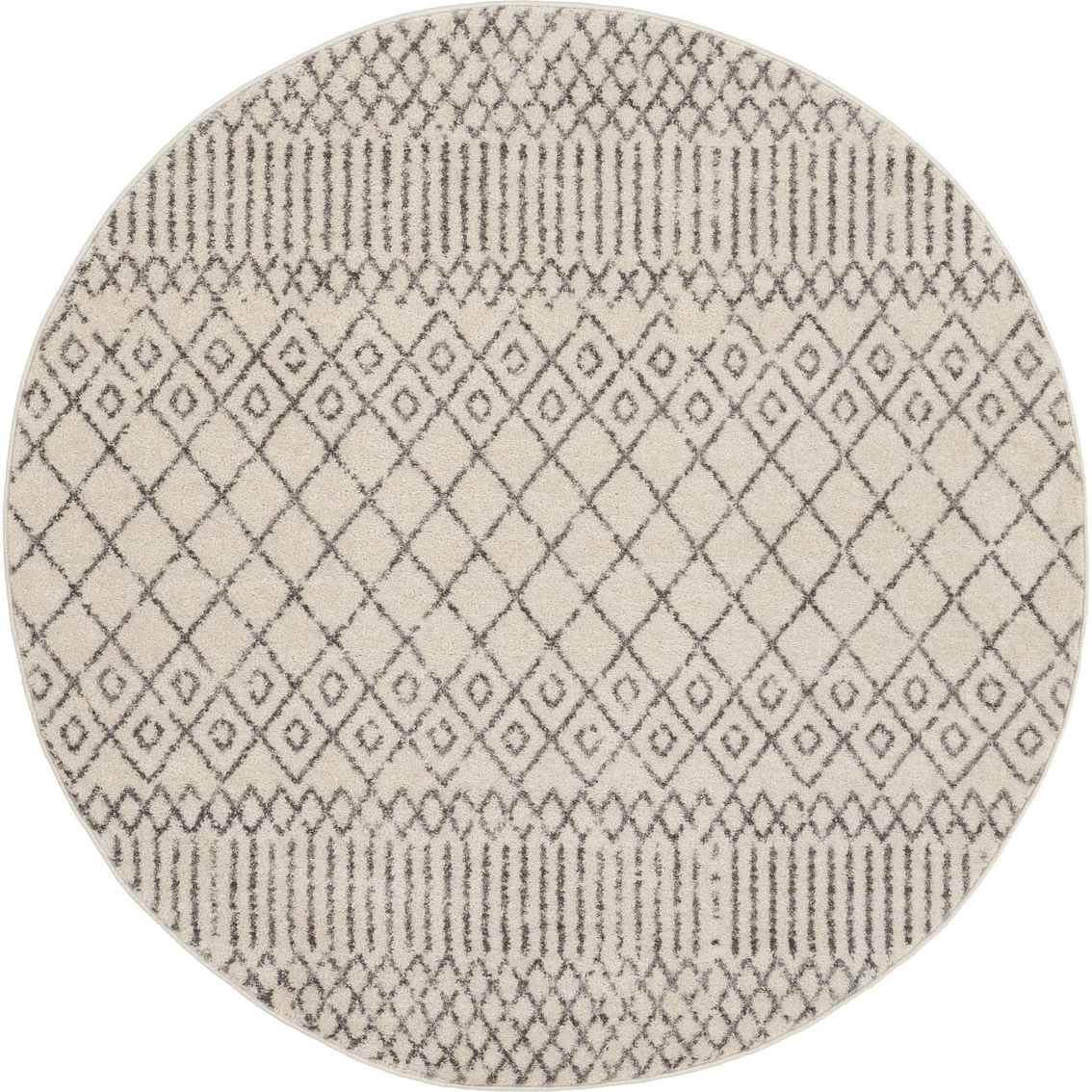Best Pirce ⭐ Nourison Passion Round Geometric Rug ???? 3 Best Pirce ⭐ Nourison Passion Round Geometric Rug ????