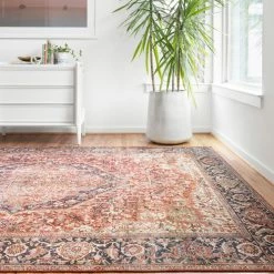 Deals ⌛ Loloi Layla Printed Persian Style Rug, Red / Blue ???? -Mohawk Home Shop unnamed file 1853