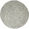Budget ???? United Weavers Garfield Maze Round Rug 7 Ft. 11 In. Dia. ????