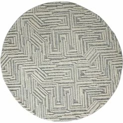 Budget ???? United Weavers Garfield Maze Round Rug 7 Ft. 11 In. Dia. ????