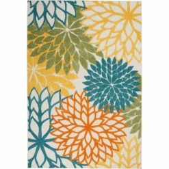 Cheap ???? Nourison Aloha Floral In/Outdoor Rug ???? -Mohawk Home Shop unnamed file 202