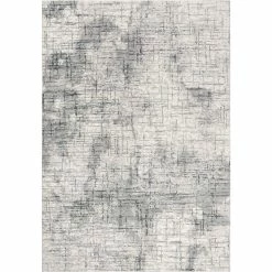 Brand new ???? Rizzy Home Chelsea Light Grey Abstract Area Rug ✔️
