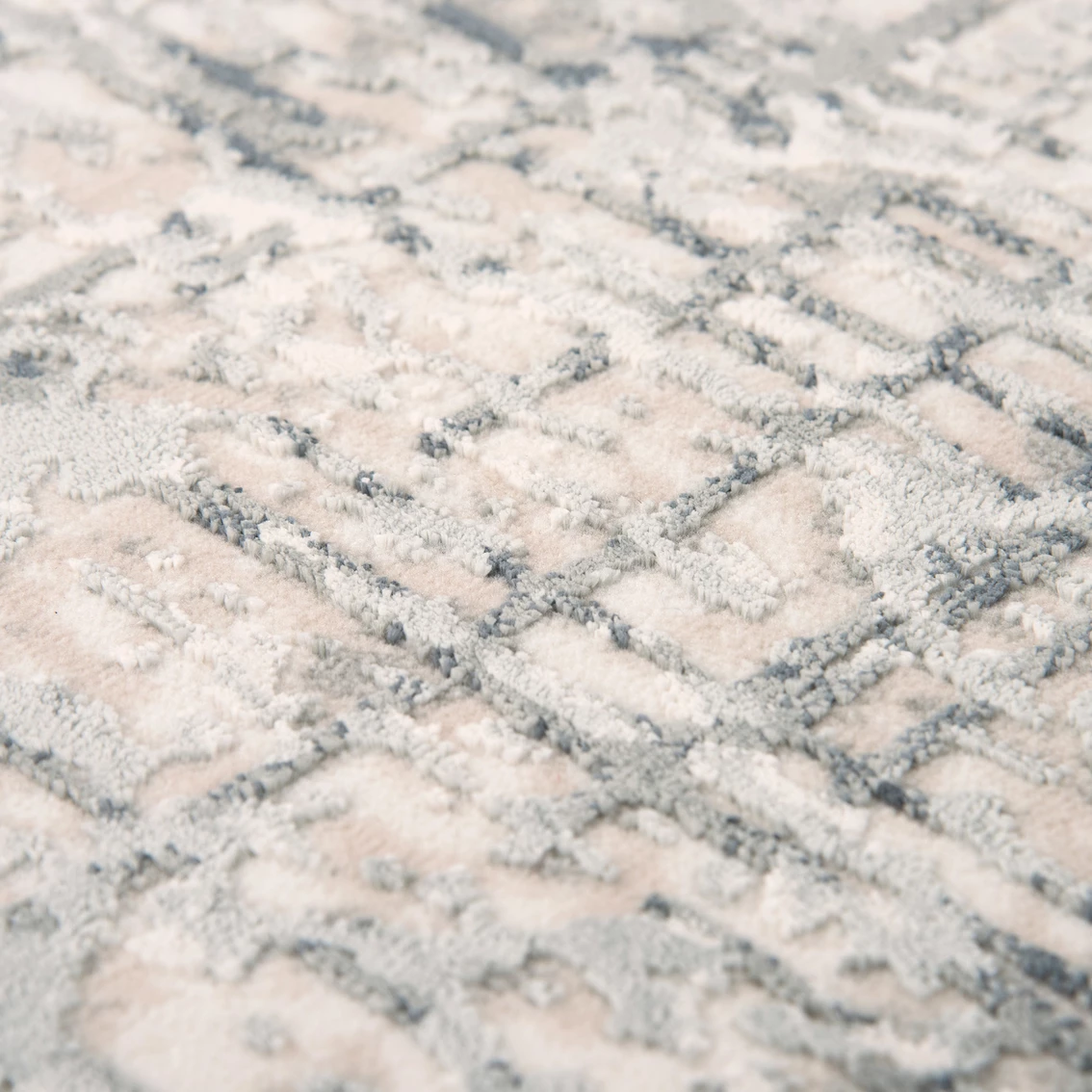 Brand new ???? Rizzy Home Chelsea Light Grey Abstract Area Rug ✔️ 4 Brand new ???? Rizzy Home Chelsea Light Grey Abstract Area Rug ✔️ - Image 2