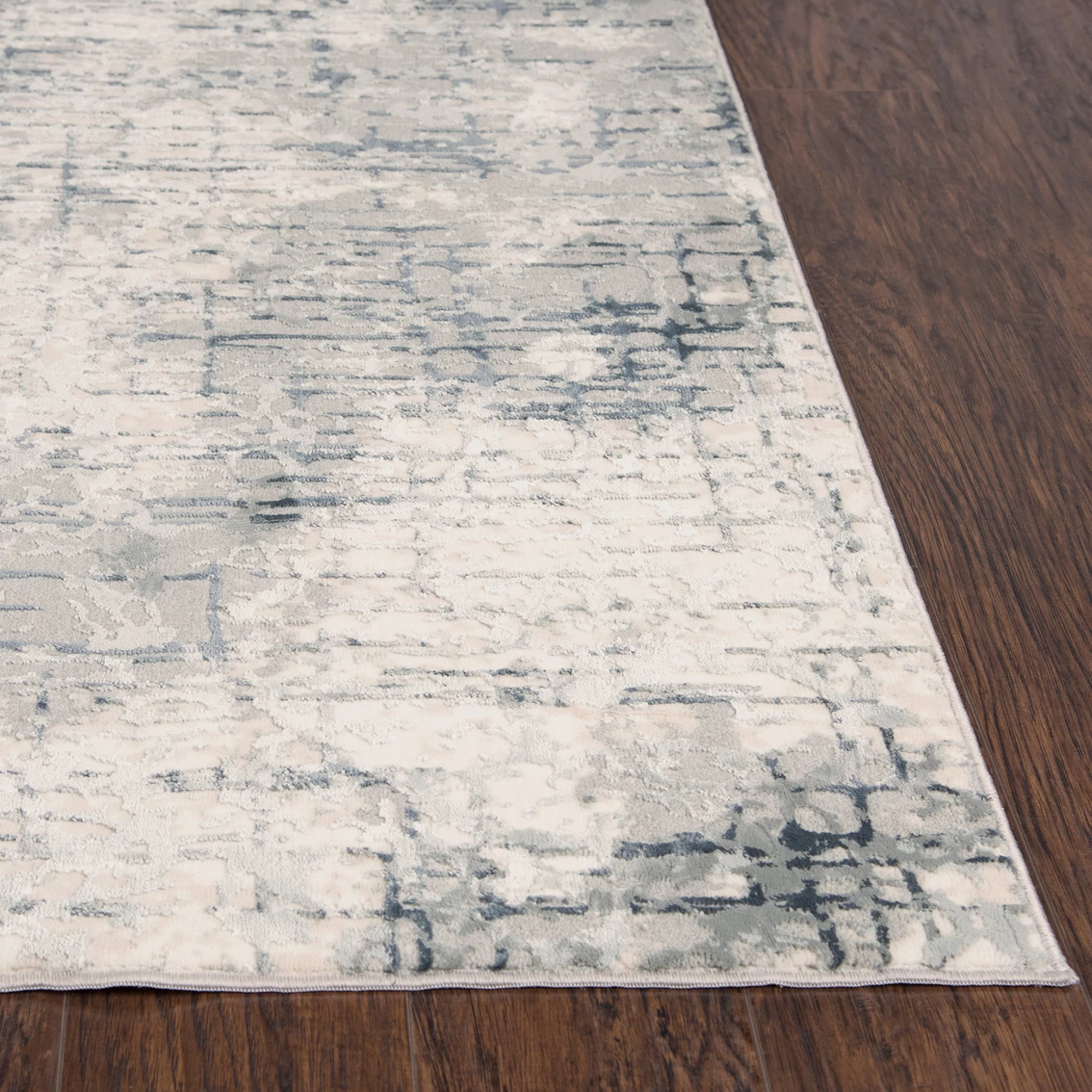 Brand new ???? Rizzy Home Chelsea Light Grey Abstract Area Rug ✔️ 6 Brand new ???? Rizzy Home Chelsea Light Grey Abstract Area Rug ✔️ - Image 4