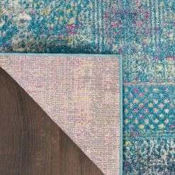 New ???? Nourison Passion PSN38 Blue 2 Ft. 2 In. X 7 Ft. 6 In. Persian Rug ???? -Mohawk Home Shop unnamed file 2141