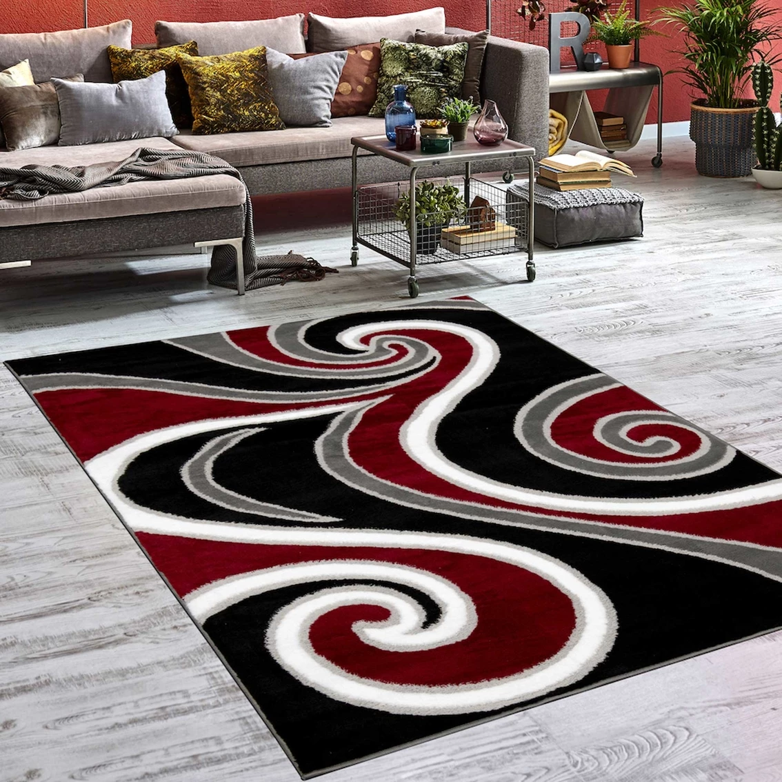 Best deal ???? L'Baiet Oaklee Multicolor Graphic Rug ⭐ 4 Best deal ???? L'Baiet Oaklee Multicolor Graphic Rug ⭐ - Image 2