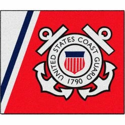 Best deal ???? Fan Mats 5 X 6 Ft .Tailgater Mat - Coast Guard ????
