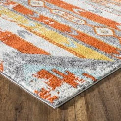 Discount ???? L'Baiet Ava Orange Boho Rug ???? 9 Discount ???? L'Baiet Ava Orange Boho Rug ???? -Mohawk Home Shop unnamed file 2302