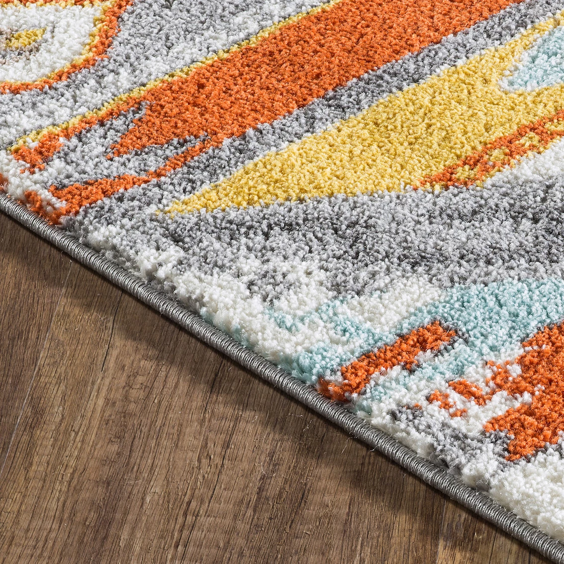 Discount ???? L'Baiet Ava Orange Boho Rug ???? 6 Discount ???? L'Baiet Ava Orange Boho Rug ???? - Image 4