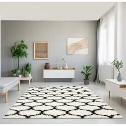 Cheapest ???? L'Baiet Desiree White Shag Rug ???? -Mohawk Home Shop unnamed file 2346